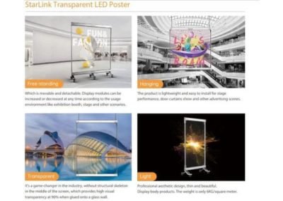 Starlink Transparent LED Display, Digilight Direct LED Supplier in Dubai